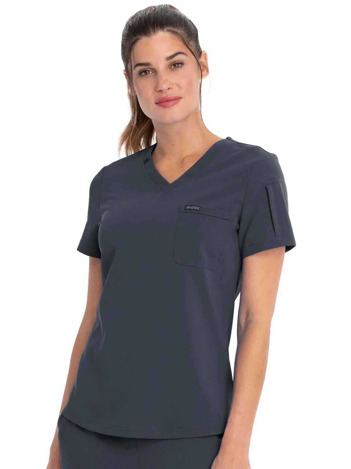 Euphoria - Women's Tuckable V-Neck Solid Top