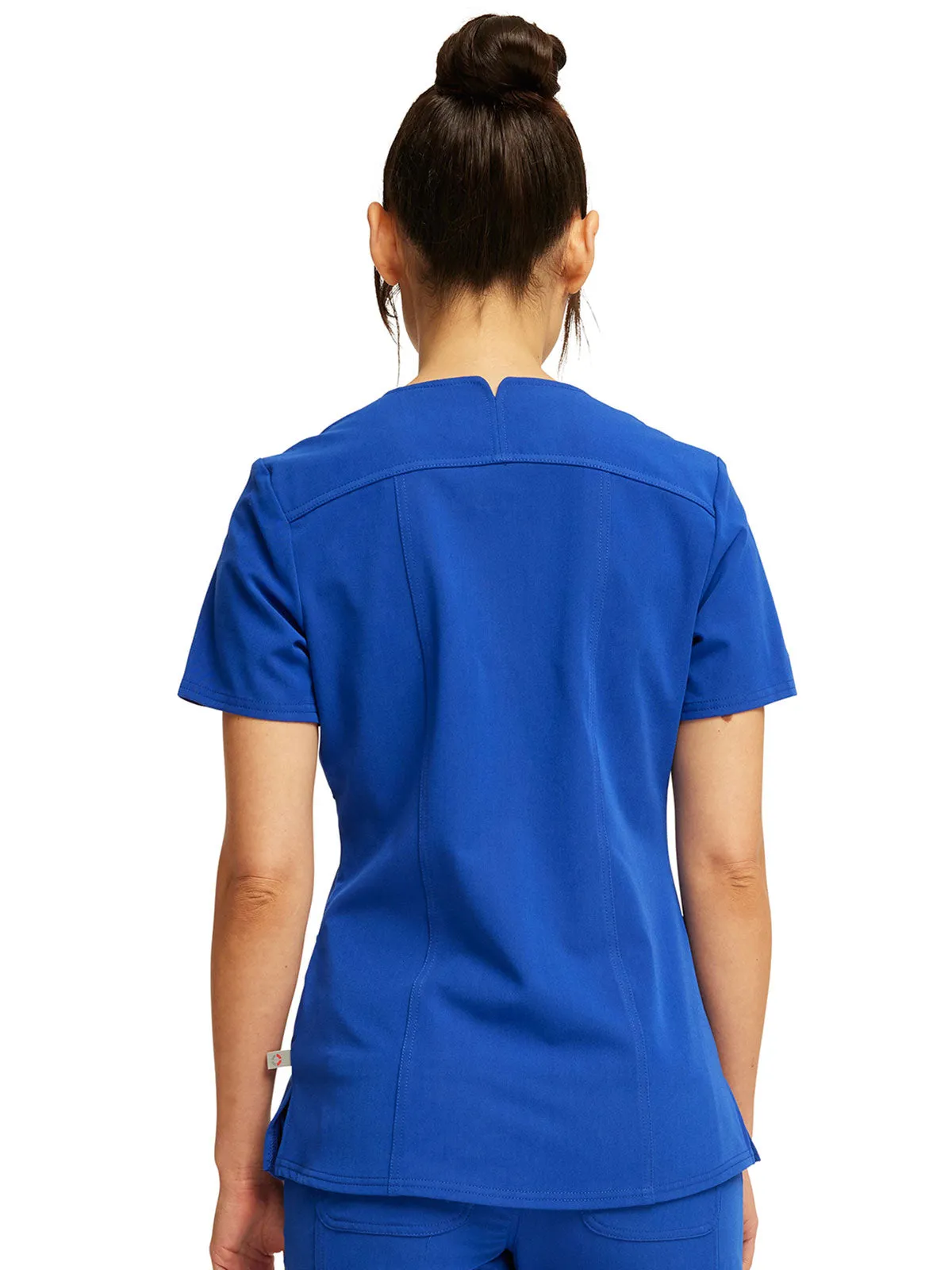 Euphoria - Women's V-Neck Solid Top