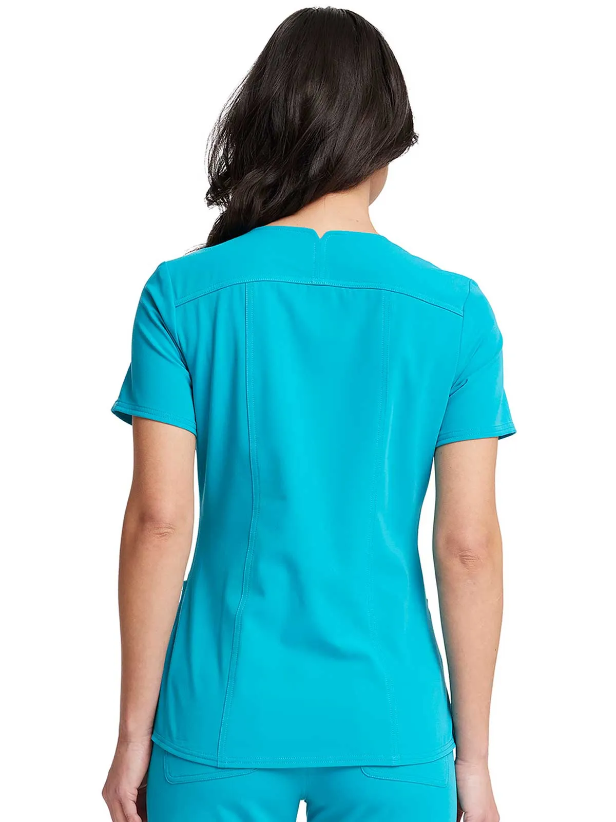 Euphoria - Women's V-Neck Solid Top