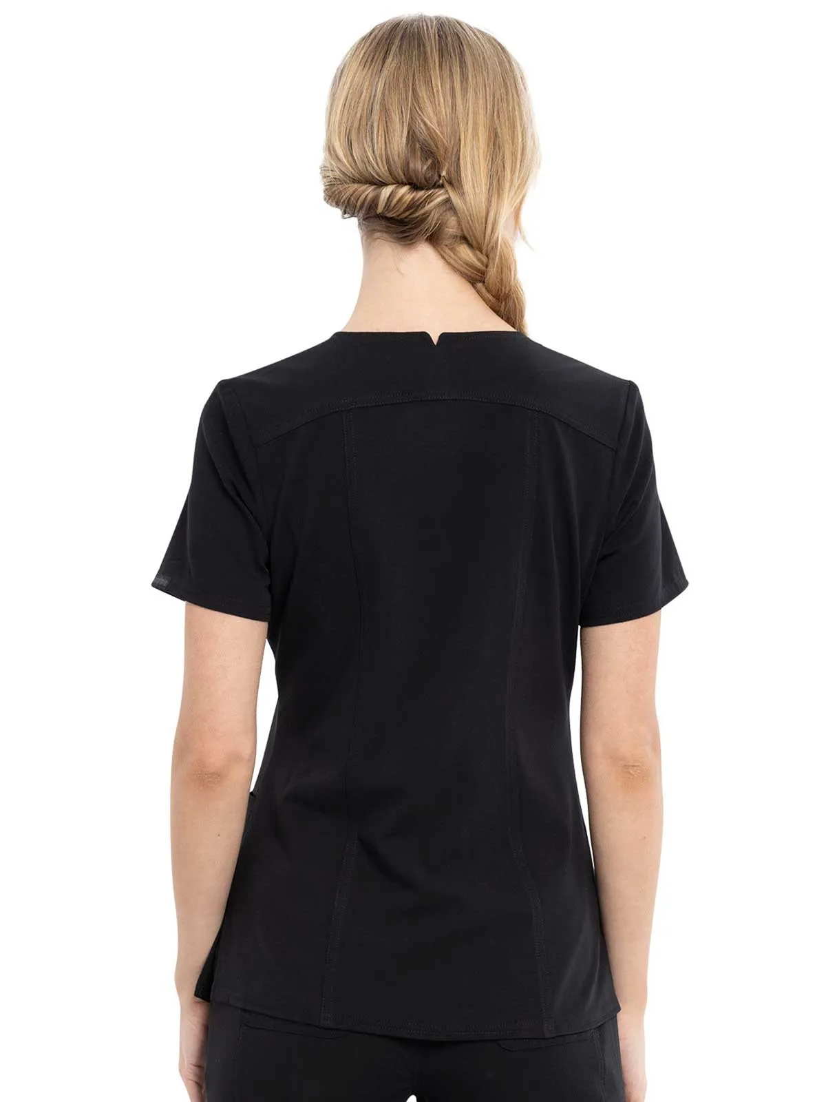 Euphoria - Women's V-Neck Solid Top