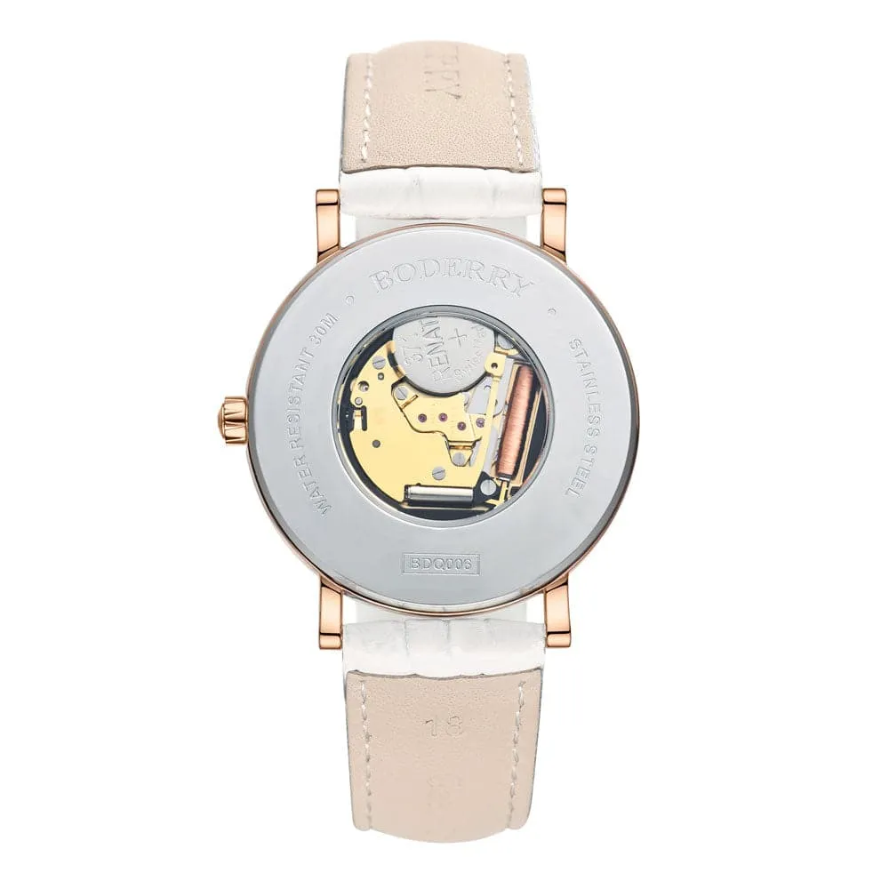 FLOWER - Swiss Quartz Movement Watch | Rose Gold & Orchid