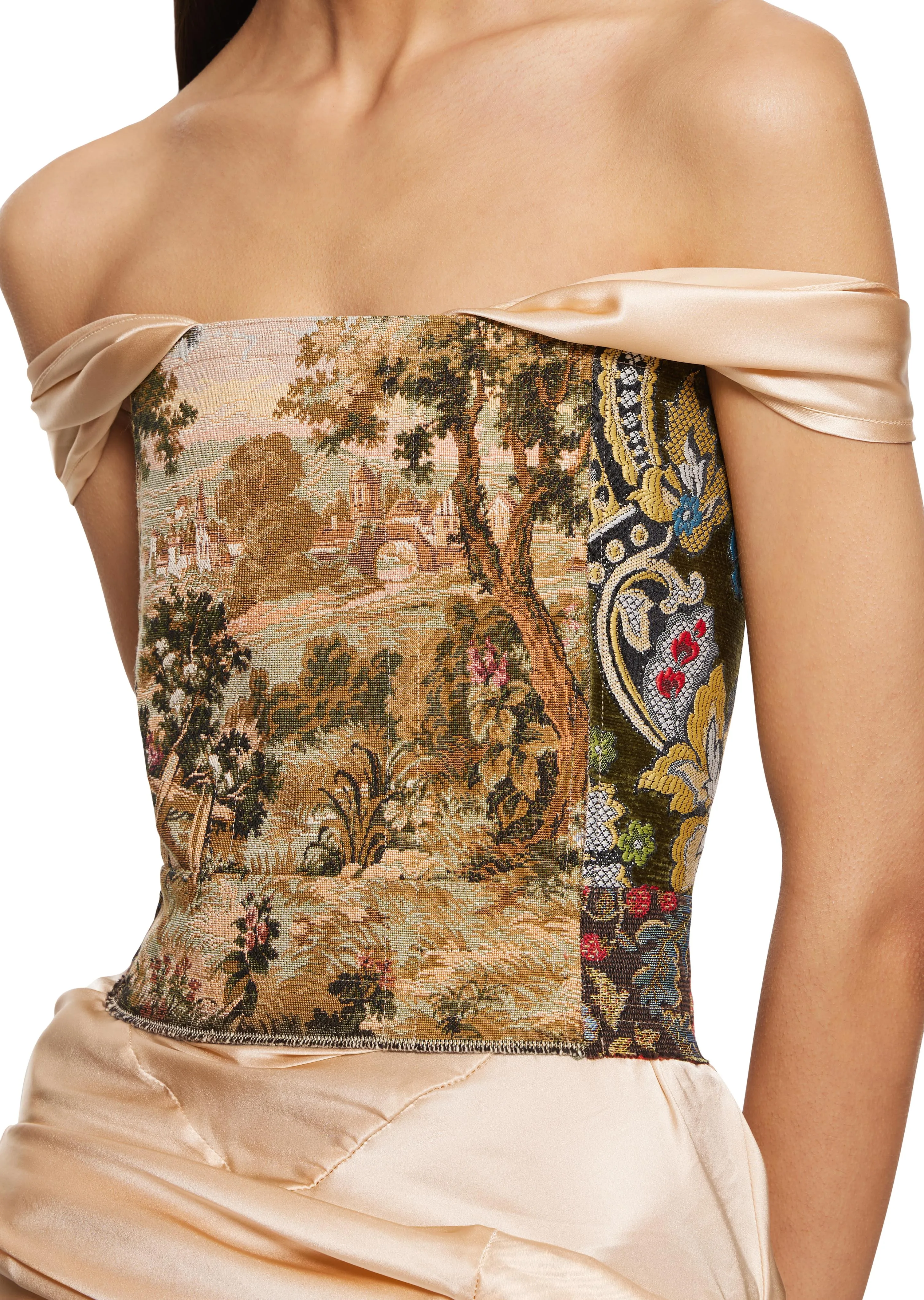 Forest Tapestry Corset