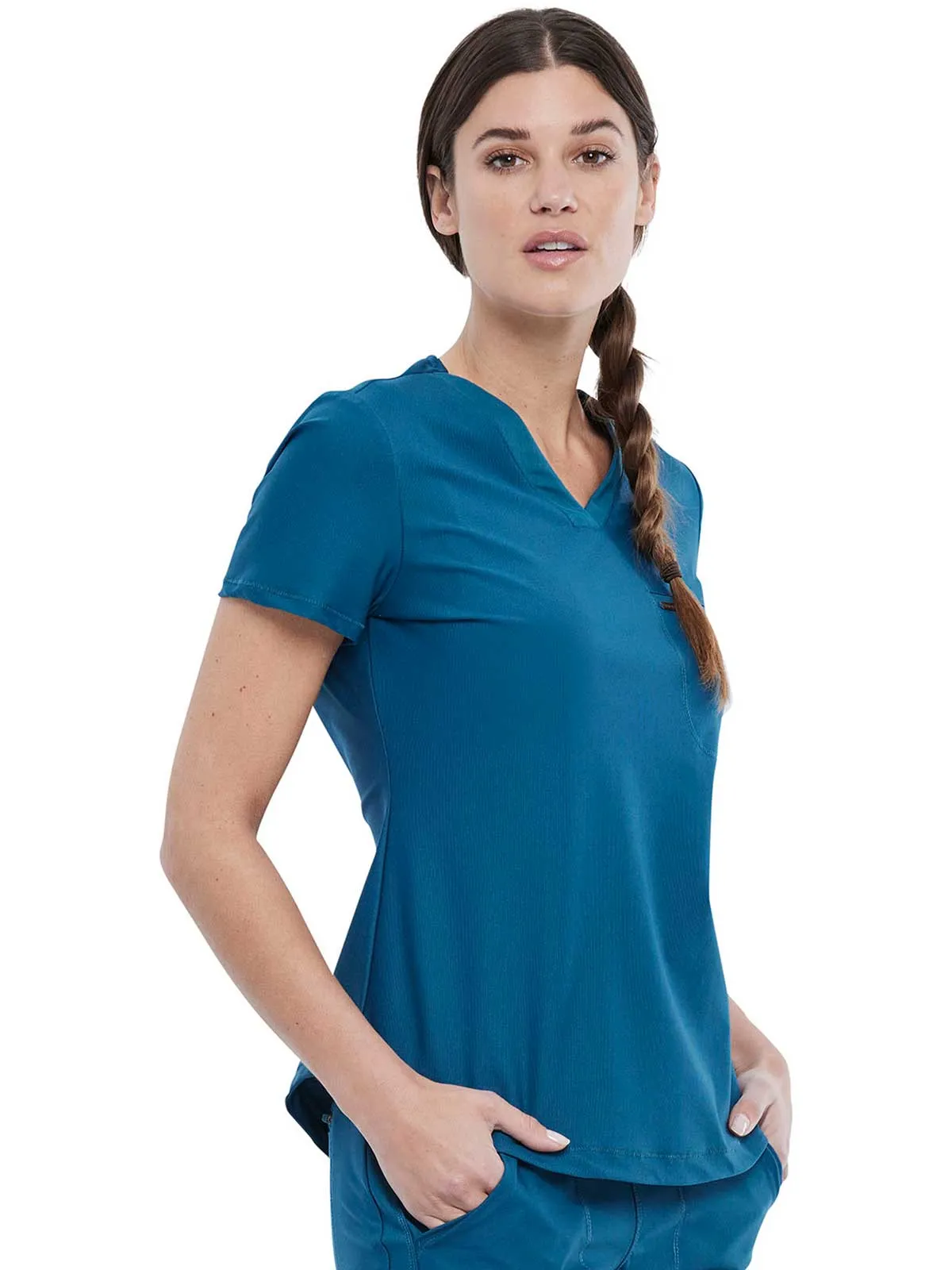 Form - Women's Tuckable V-Neck Solid Top