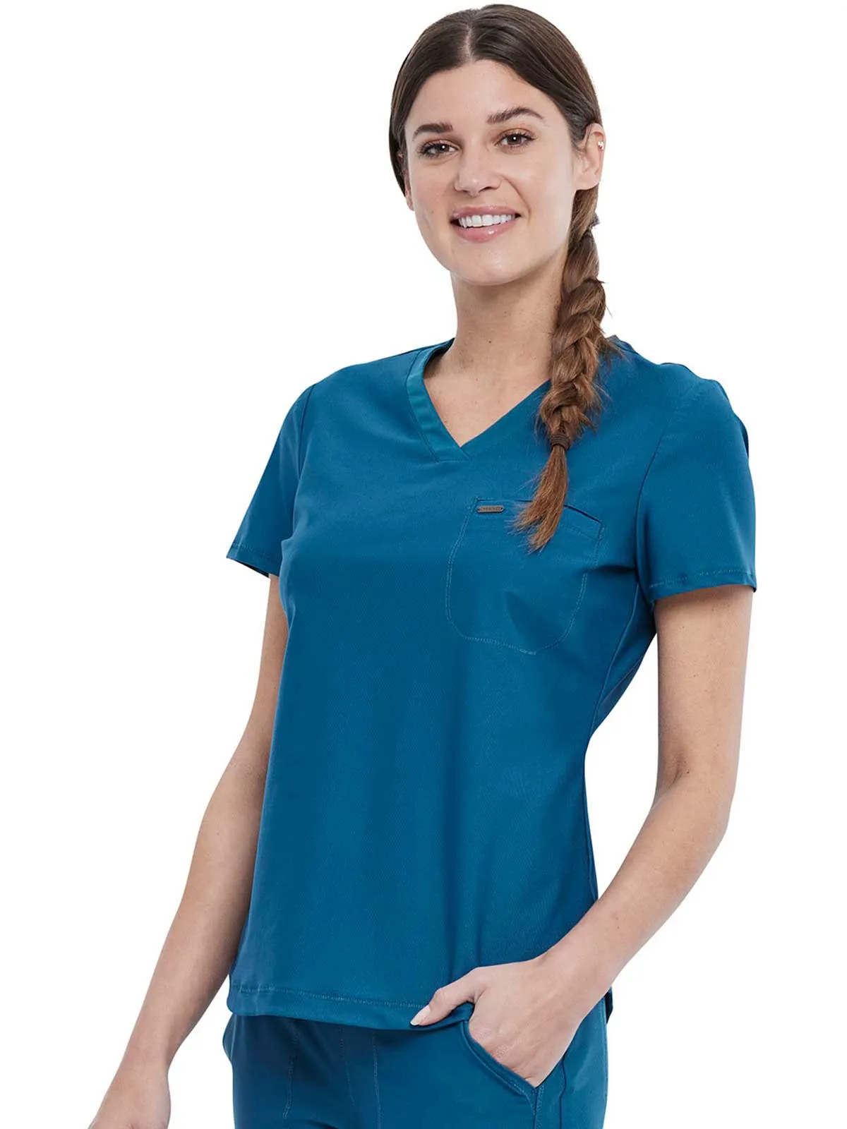 Form - Women's Tuckable V-Neck Solid Top