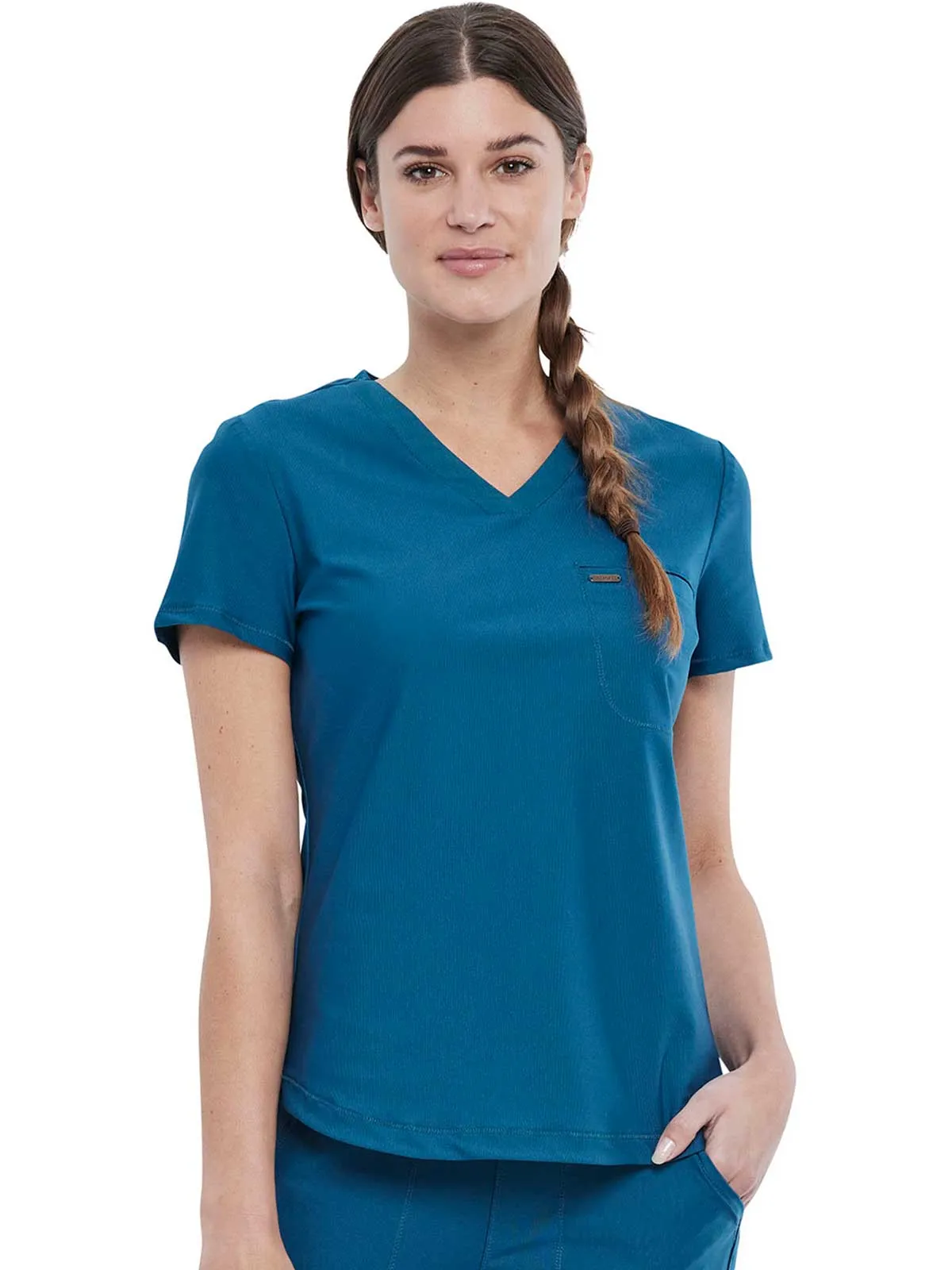 Form - Women's Tuckable V-Neck Solid Top