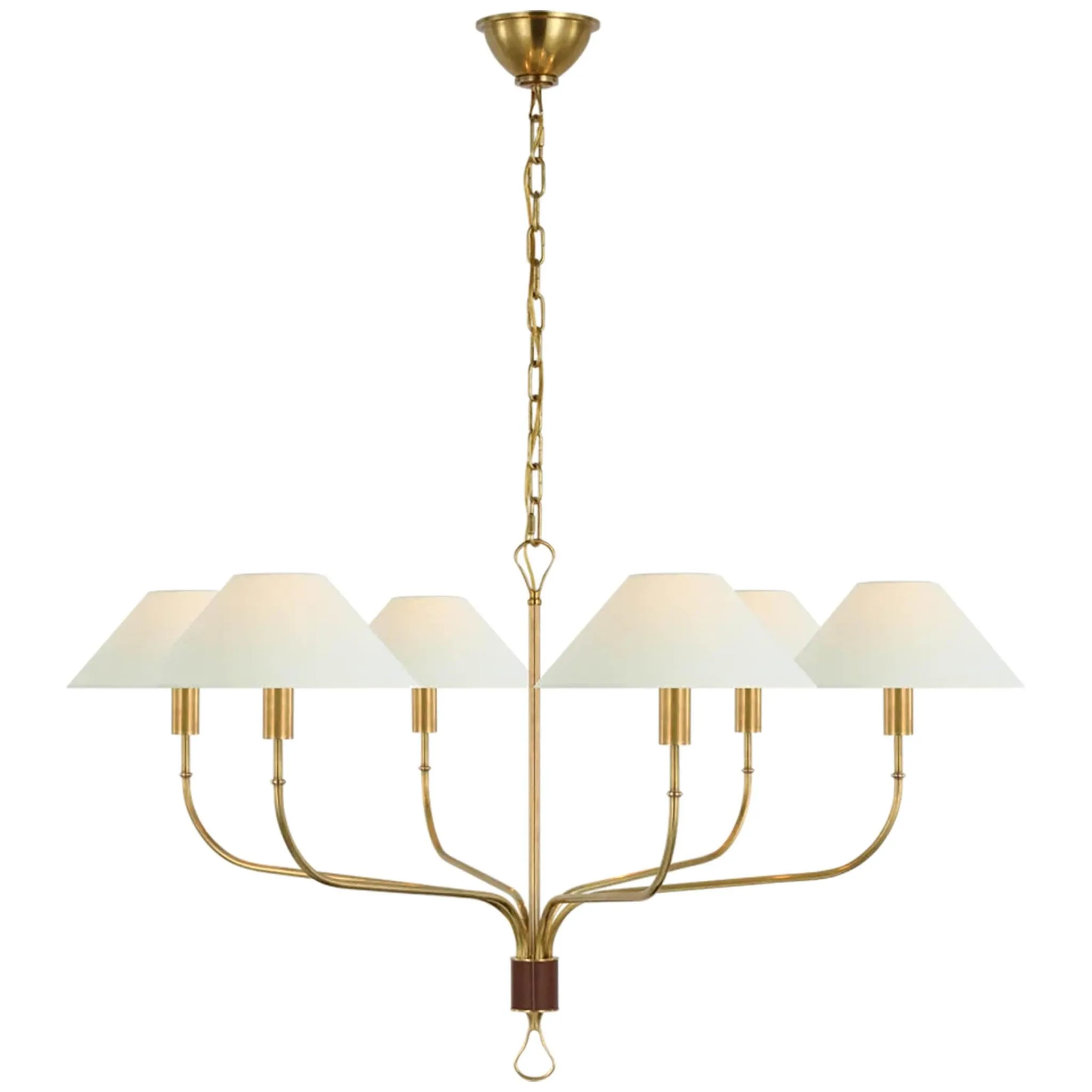 Griffin Grande Tail Chandelier.