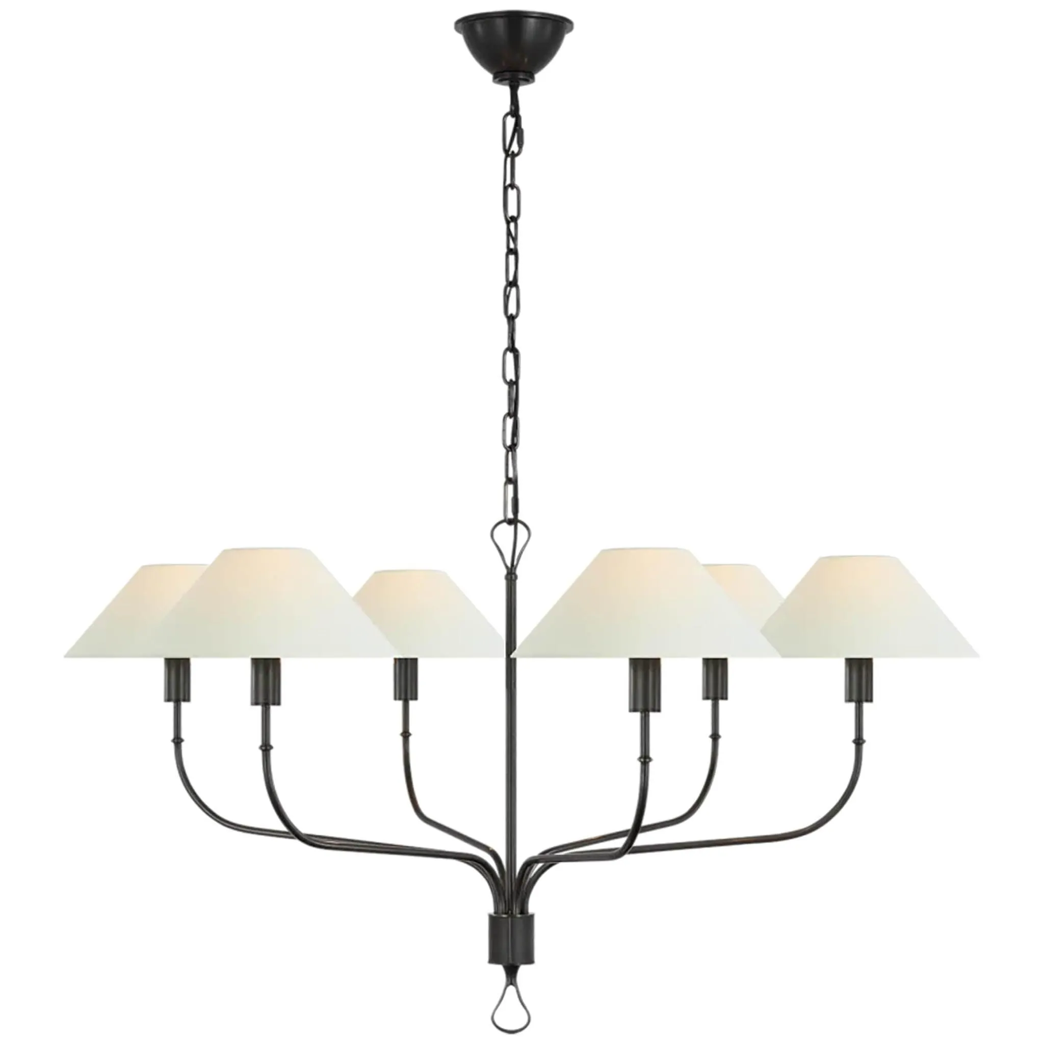 Griffin Grande Tail Chandelier.