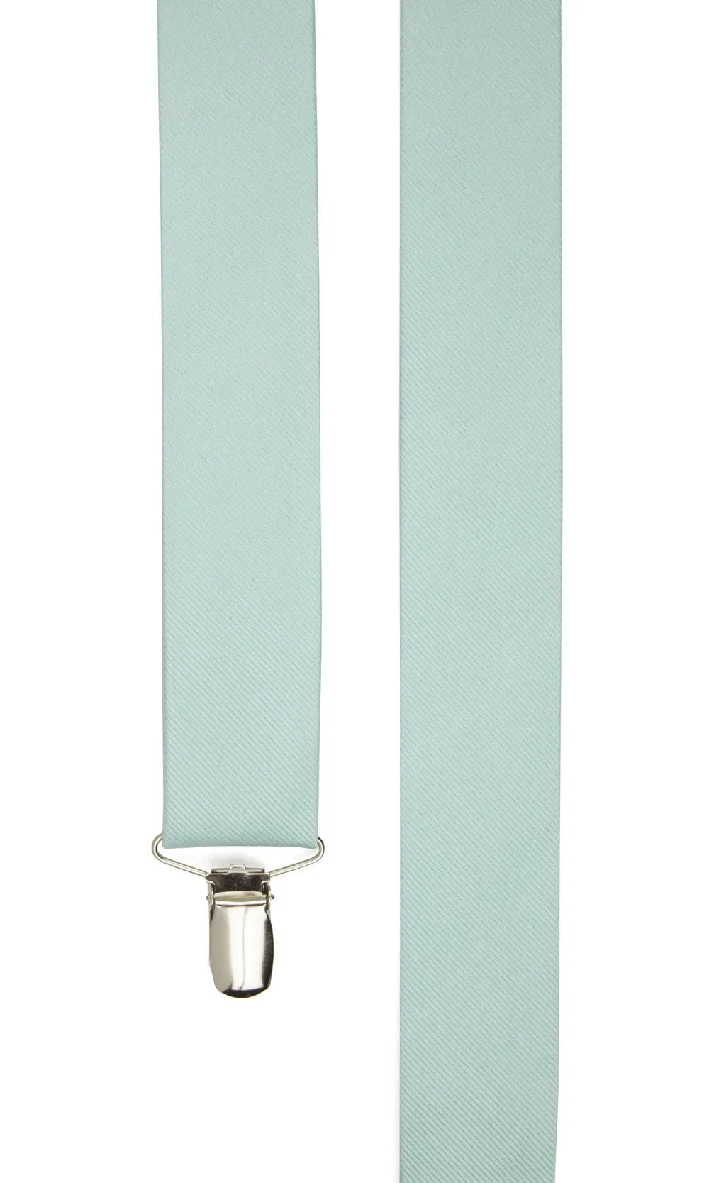 Grosgrain Solid Spearmint Suspender