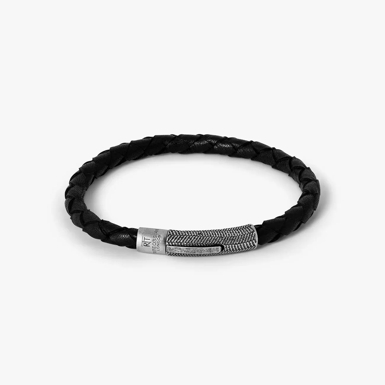 Herringbone Leather Bracelet