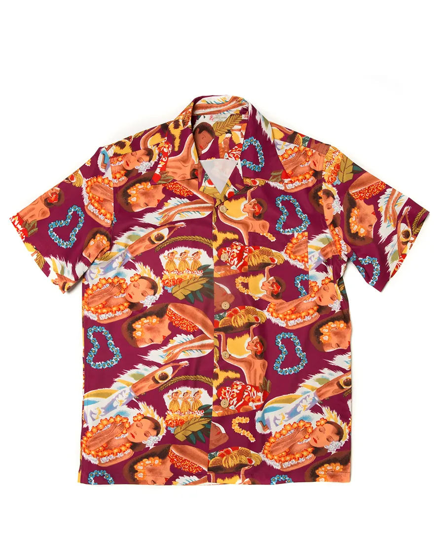 Hula Girl Aloha Shirt