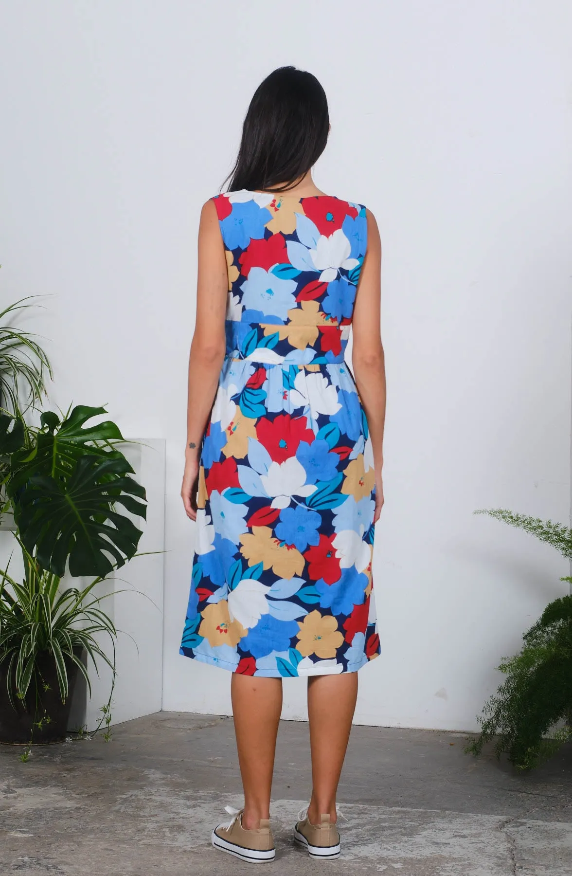 Iris Dress in Brightside Print