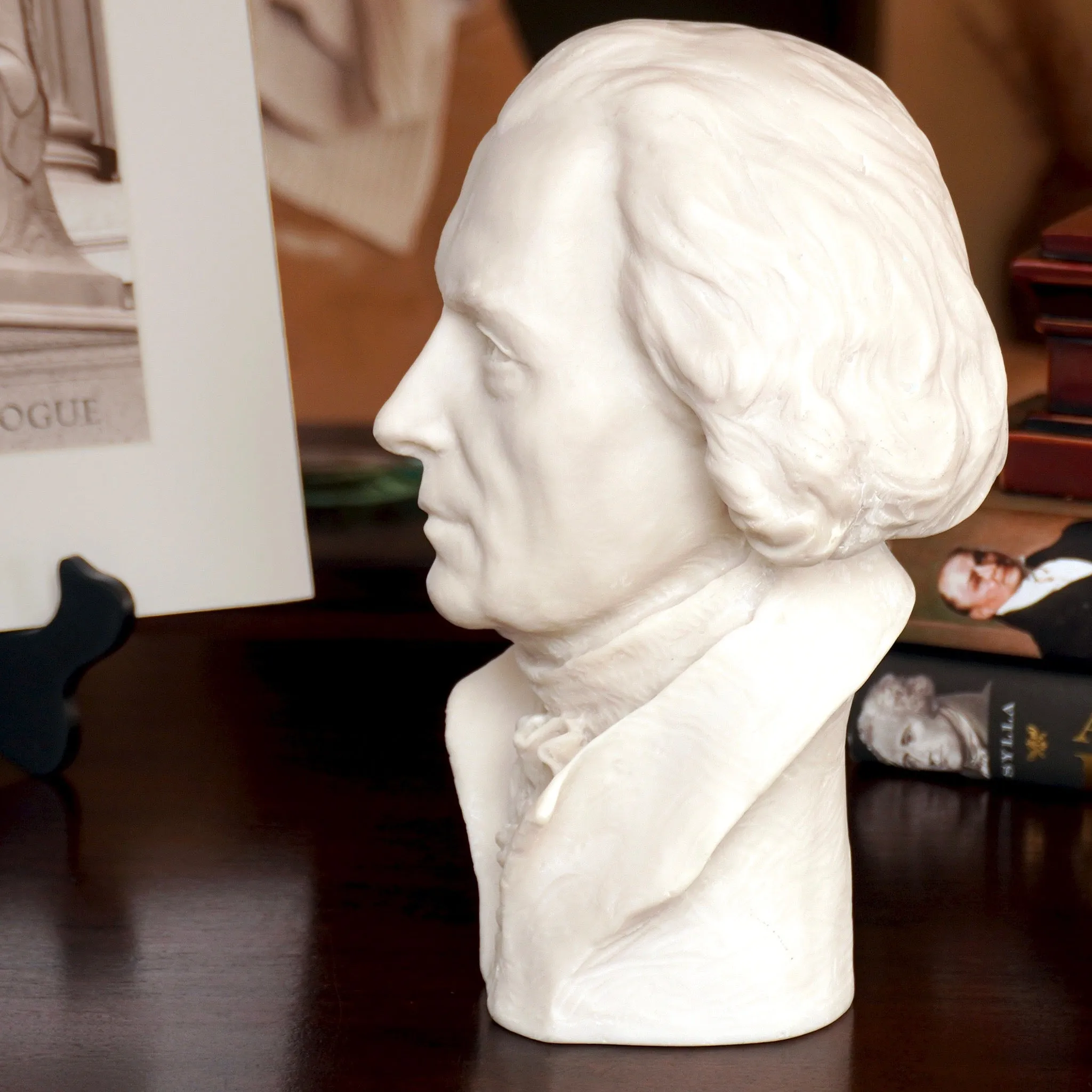 James Madison 11-inch White Bust