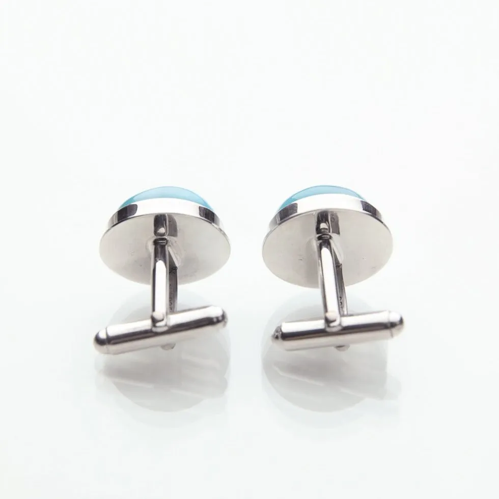 Larimar Cufflinks, Duncan