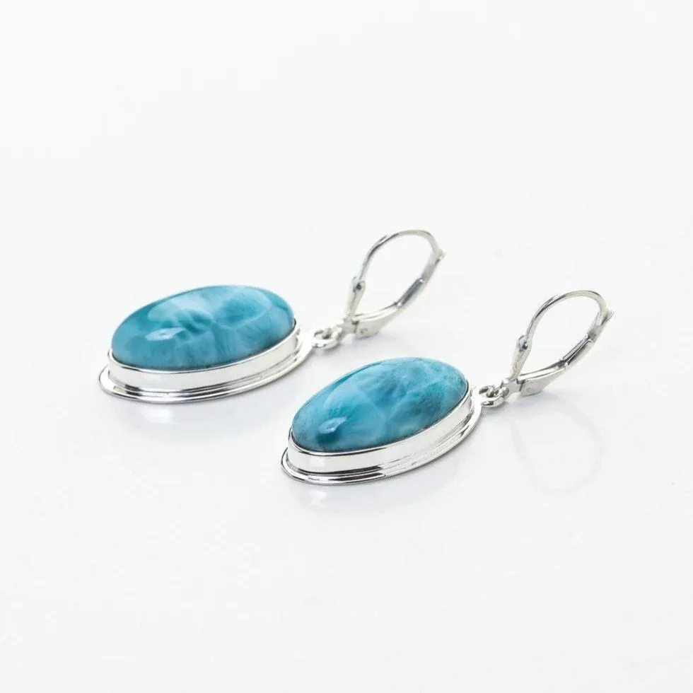 Larimar Earrings Britney