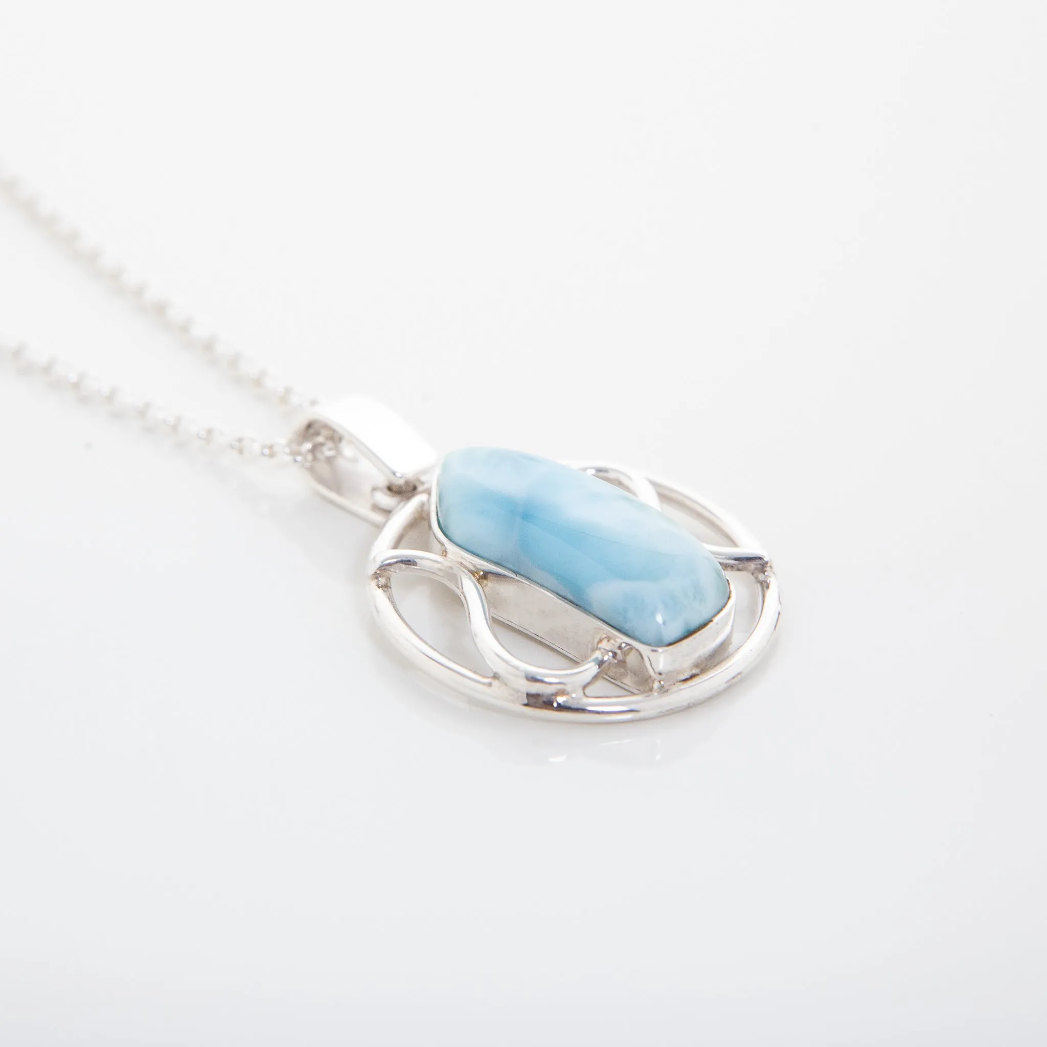 Larimar Pendant Bloom