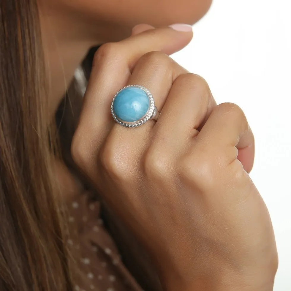 Larimar Ring Cal