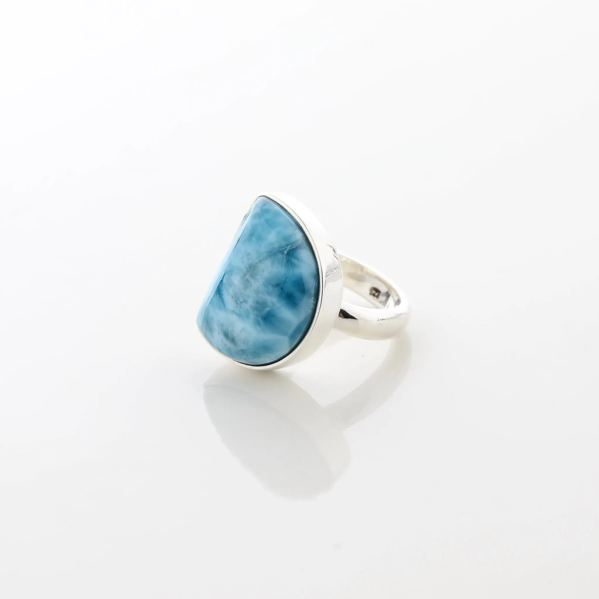 Larimar Ring MoonPie