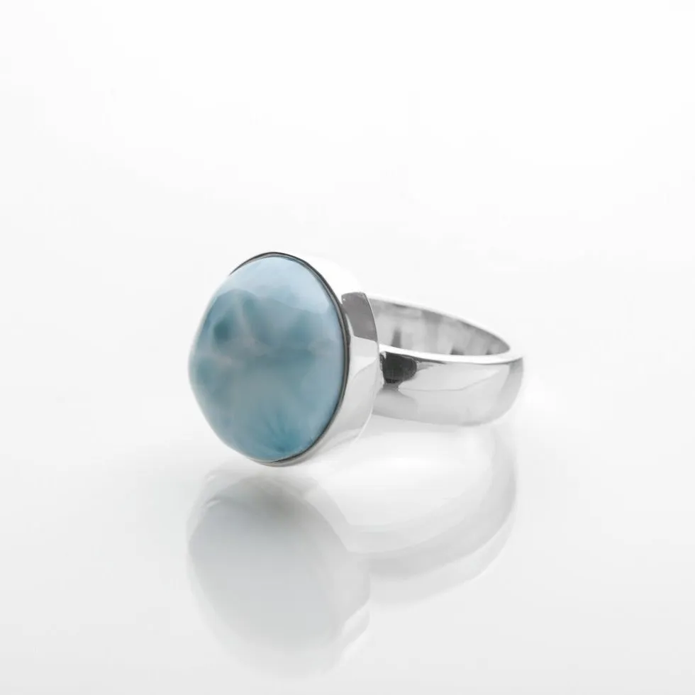 Larimar Round Ring Victory