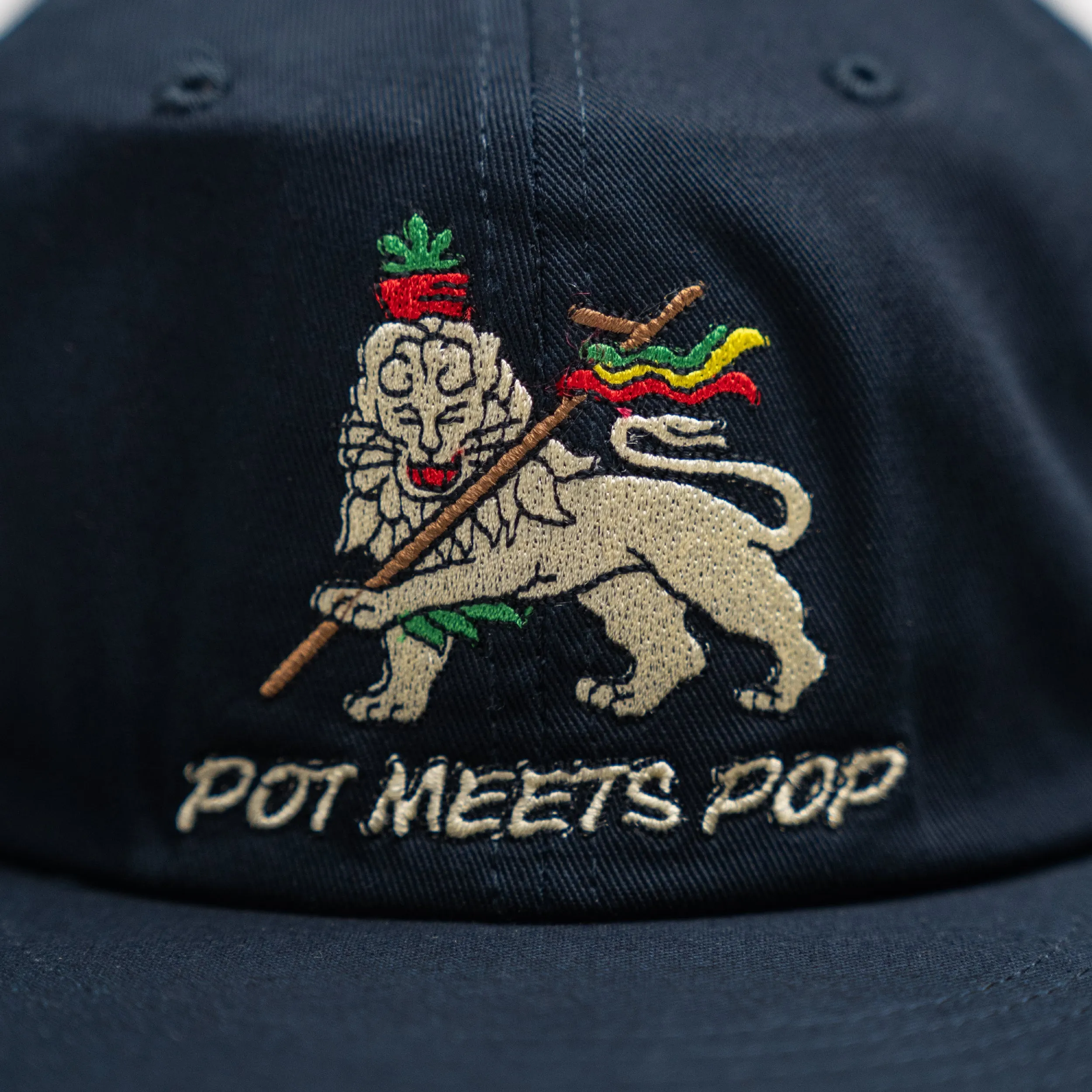 Lion Of Judah Ball Cap - Navy FW`23