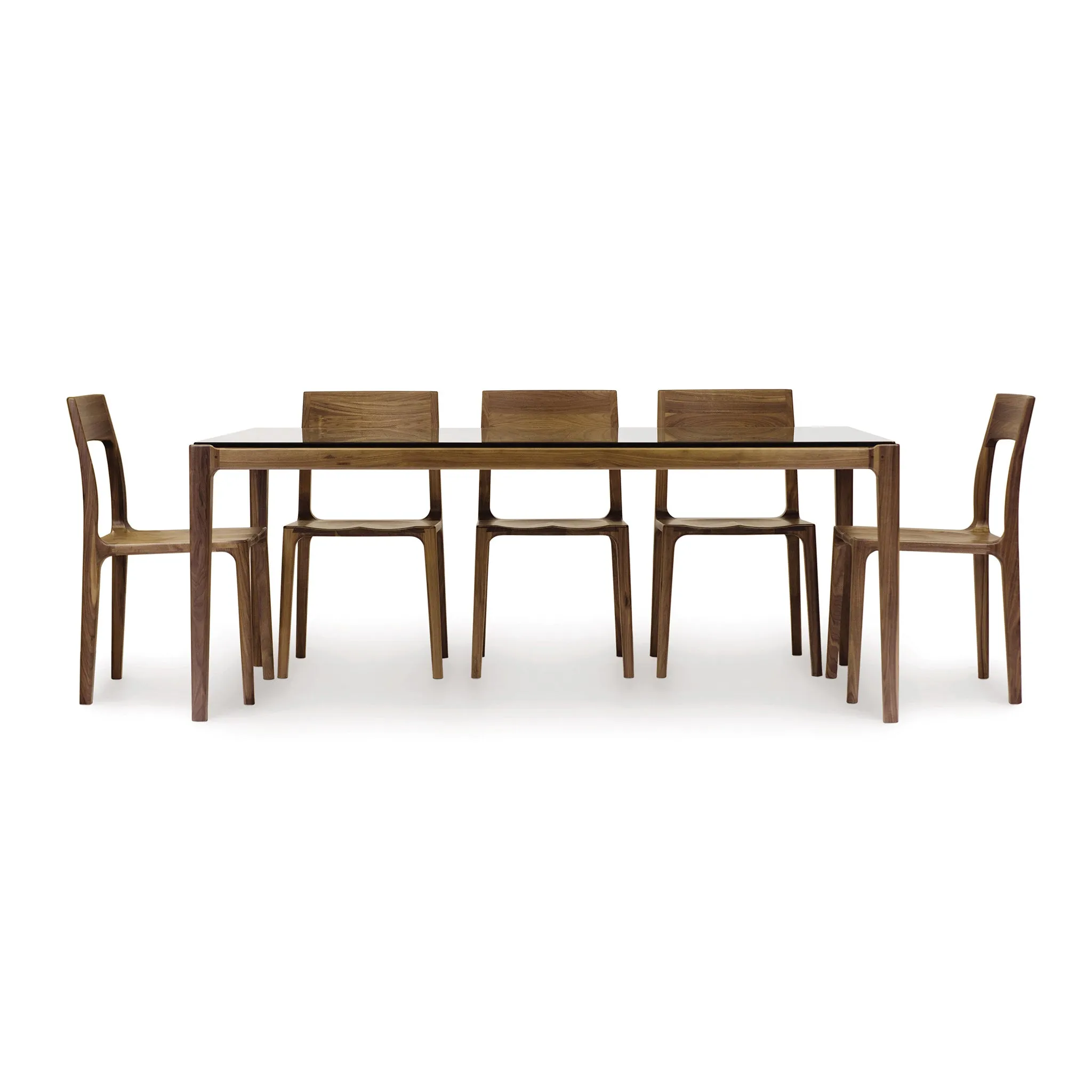 Lisse Glass Top Dining Table