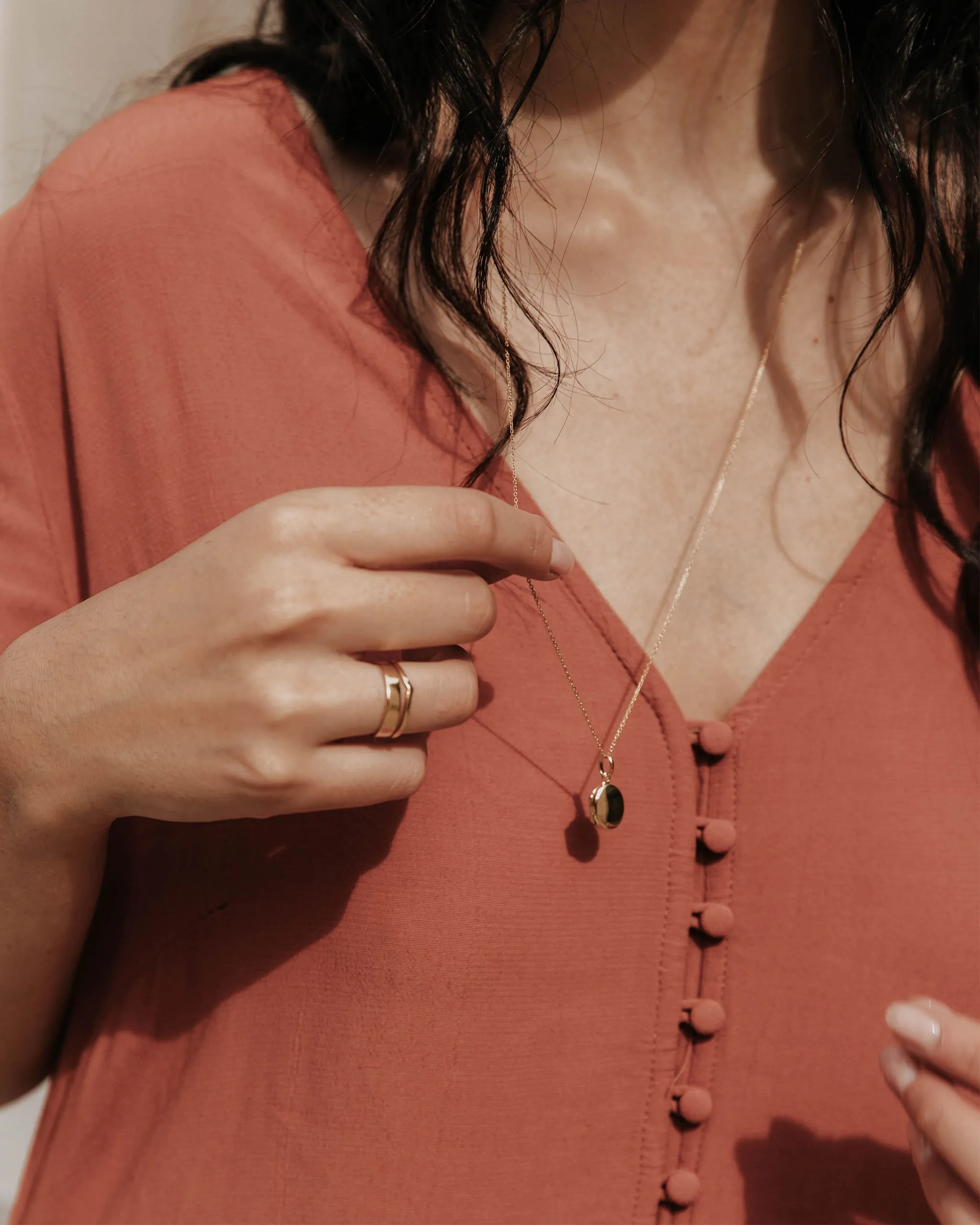 Locket Necklace - Marte