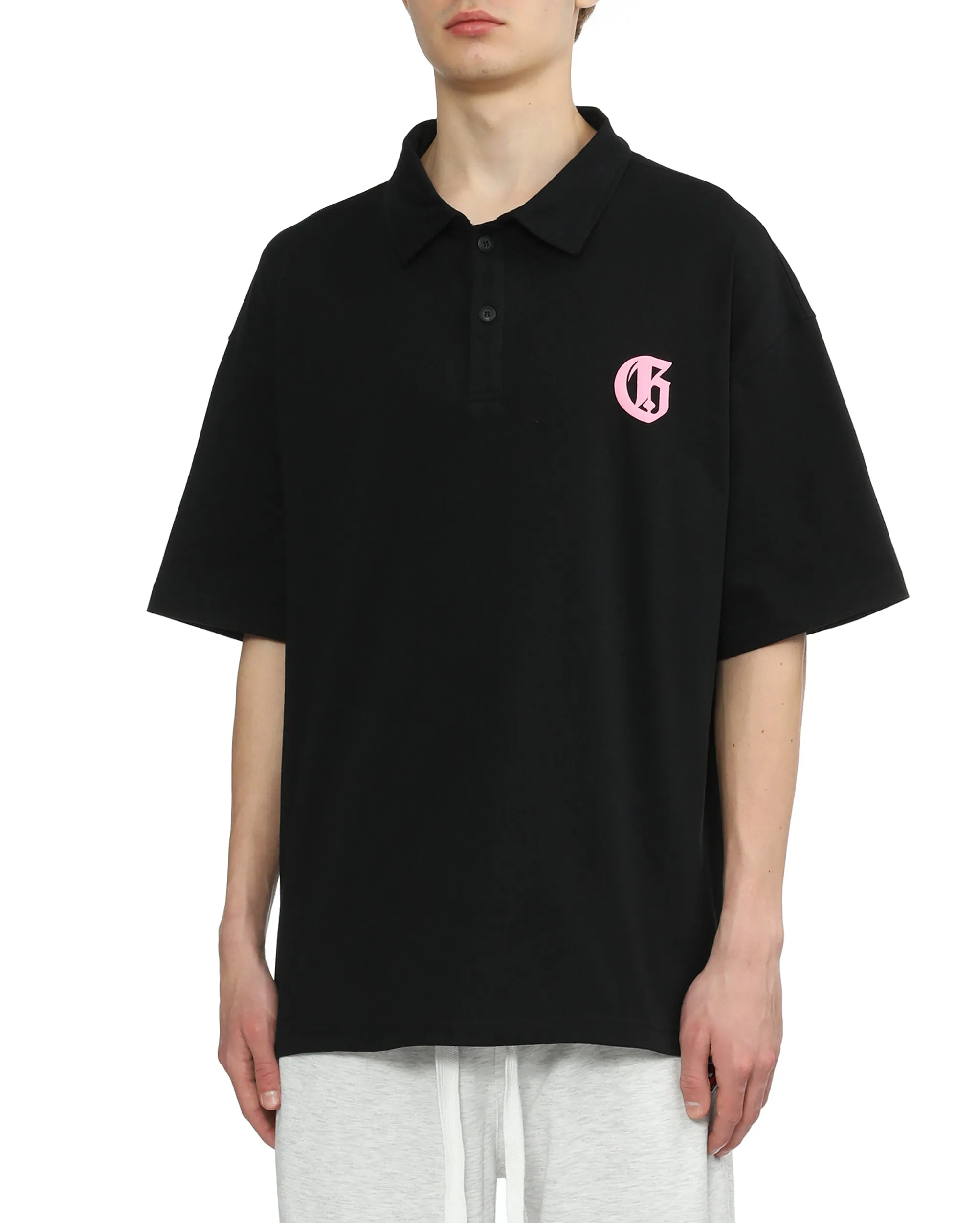 Logo Print Polo Shirt