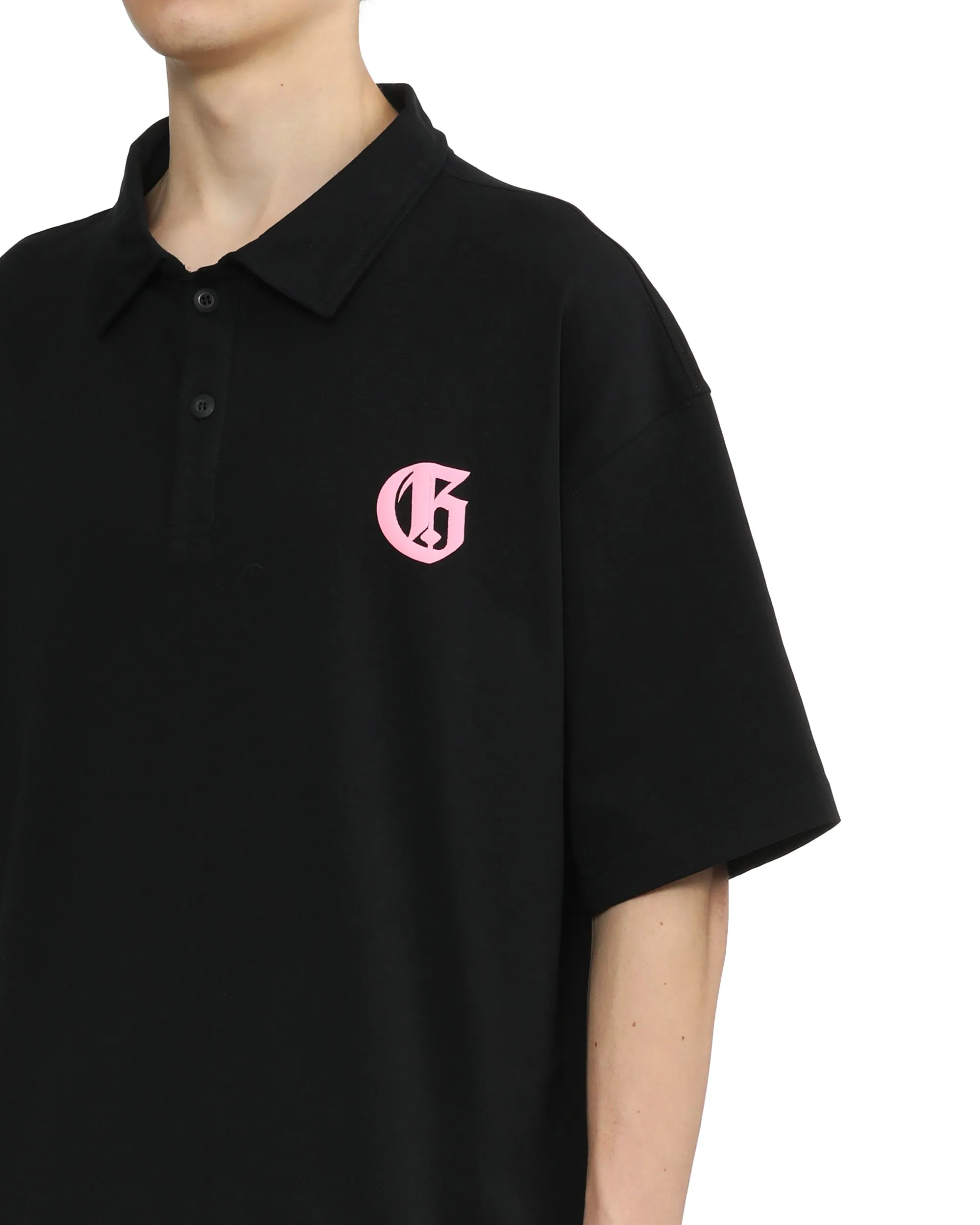 Logo Print Polo Shirt