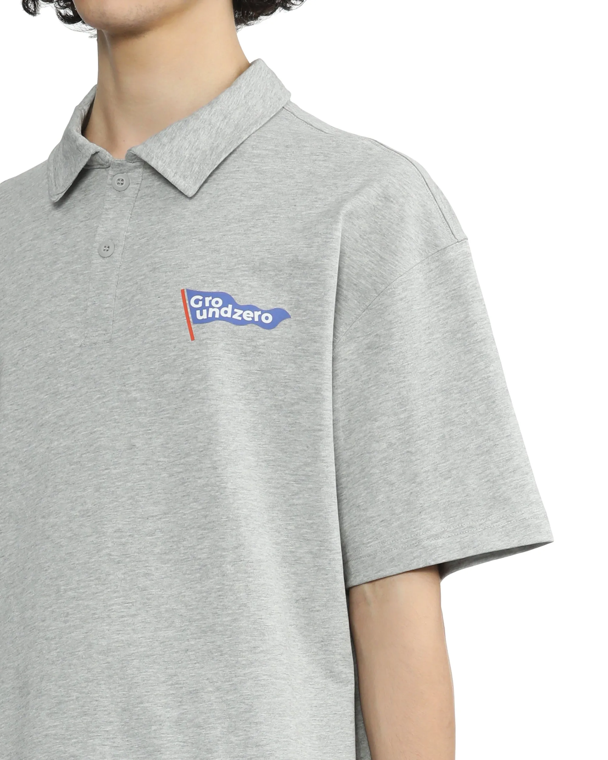 Logo Print Polo Shirt