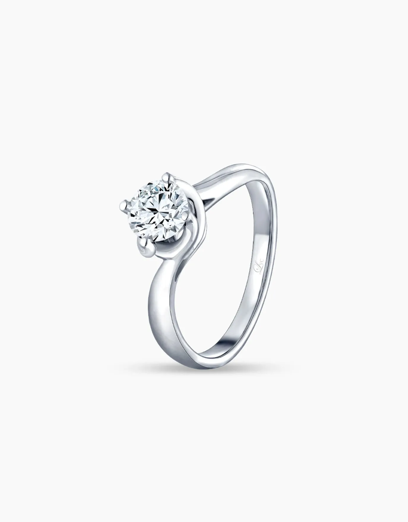 LVC Precieux Classic Twist Diamond Ring