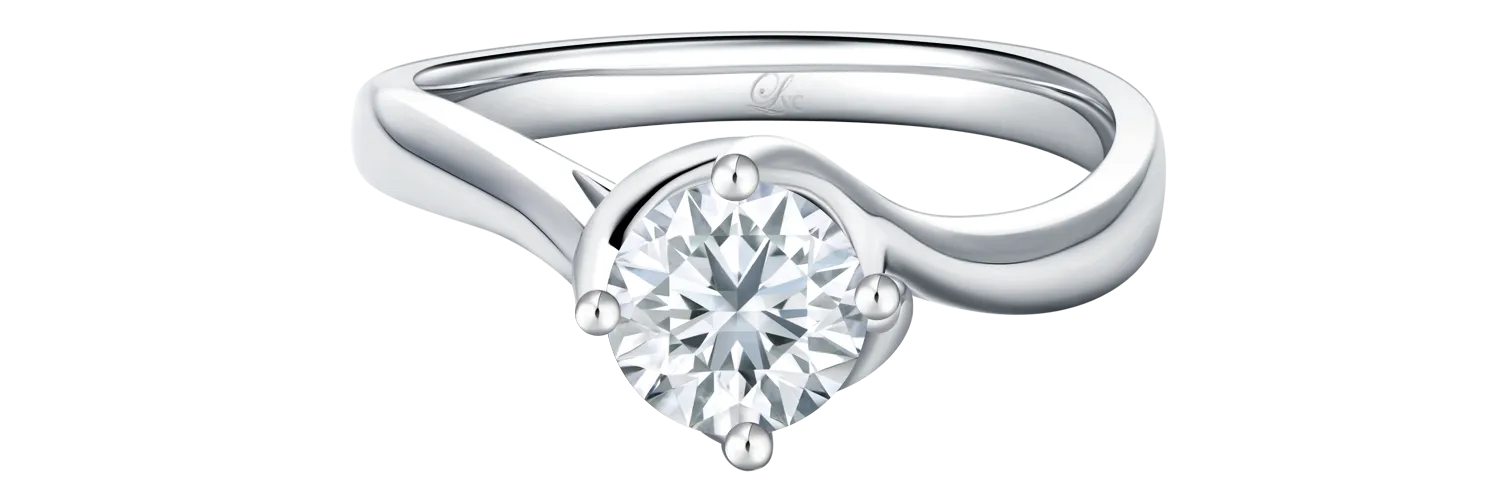 LVC Precieux Classic Twist Diamond Ring