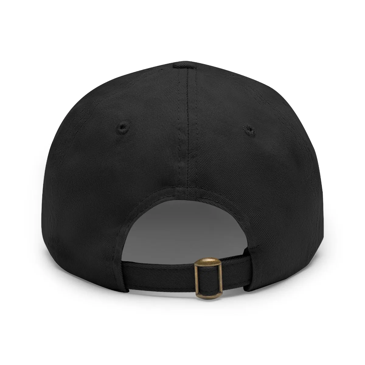 Machine Dad Hat with Leather Patch