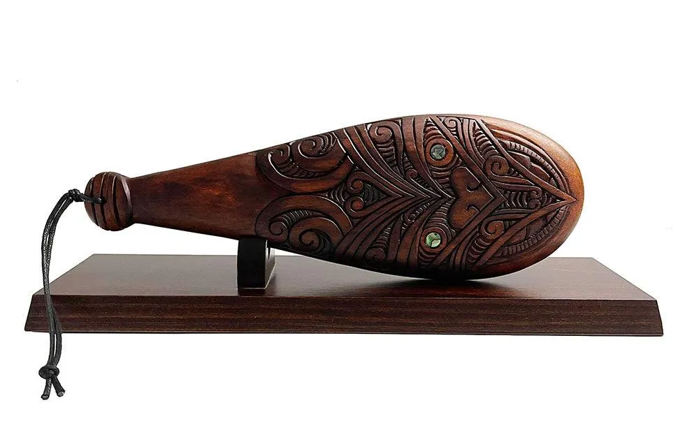 Mahogany Maori Replica Patu