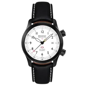 MBII Custom DLC, White Dial with Orange Barrel & Closed Case Back