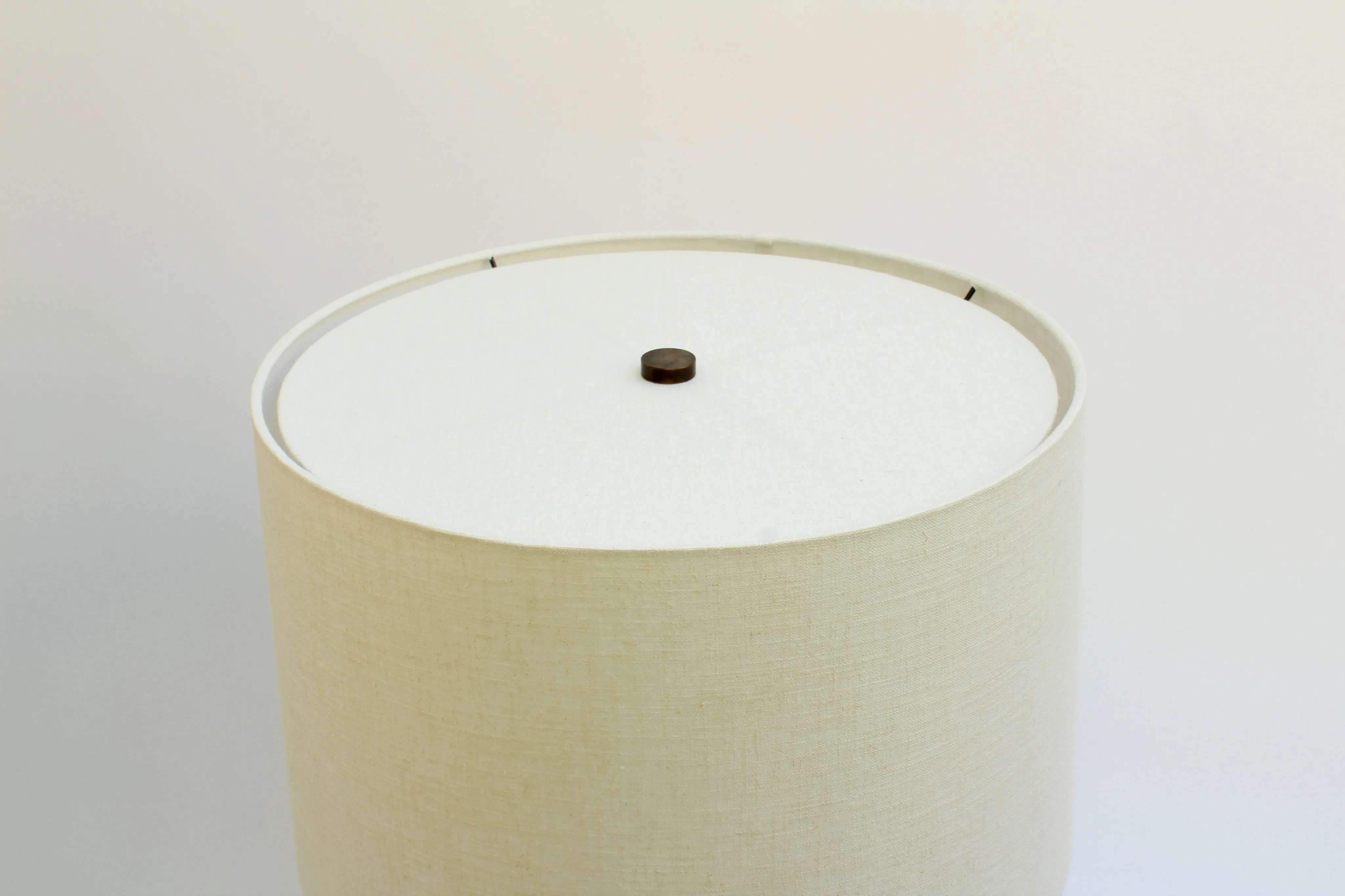 Natan Moss Round Blue Drip Lamp