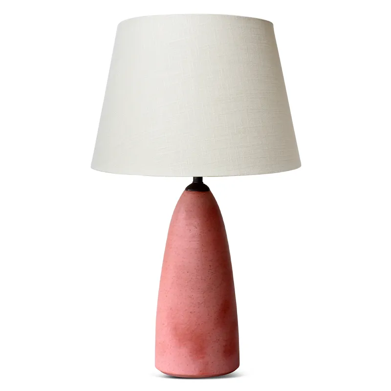 Natan Moss Tapered Pink Lamp