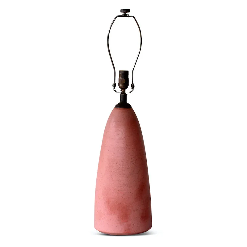 Natan Moss Tapered Pink Lamp