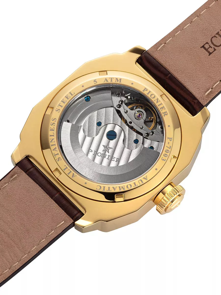 Newport Pionier P7003-3 | Gold | Automatic German Watch