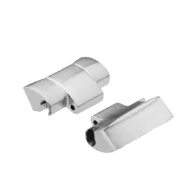 NMK931 Oyster Solid End Link: Brushed Finish