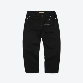 OG WIDE COTTON PANT - BLACK