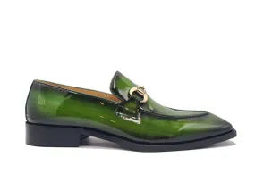 Patent Leather Buckle Loafer