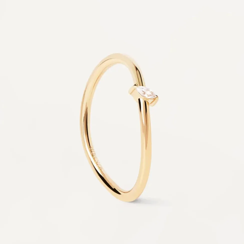 PD Paola Leaf Ring, Gold