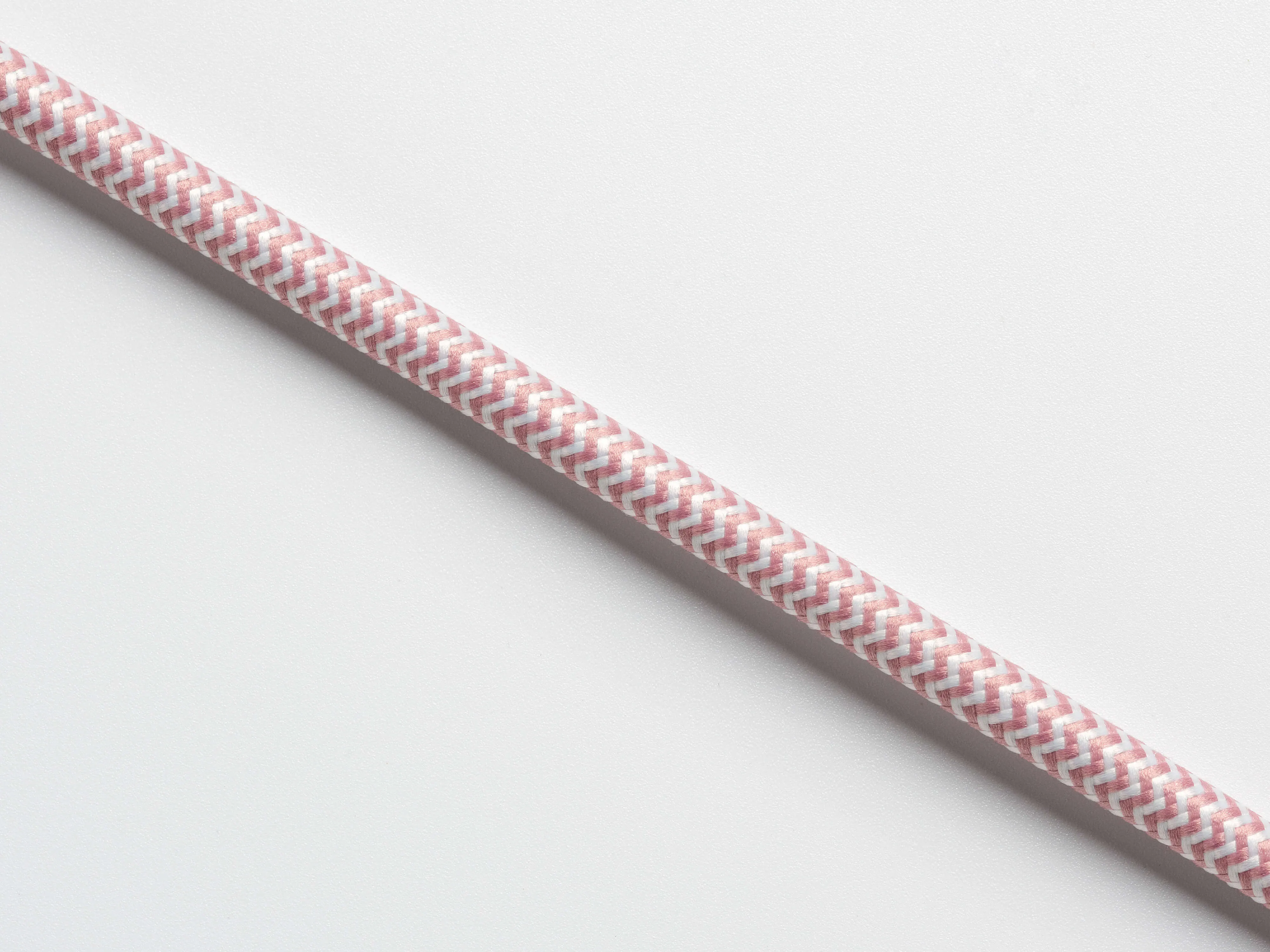 Pink fabric extension lead