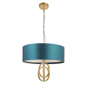 Serena Pendant Teal Shade