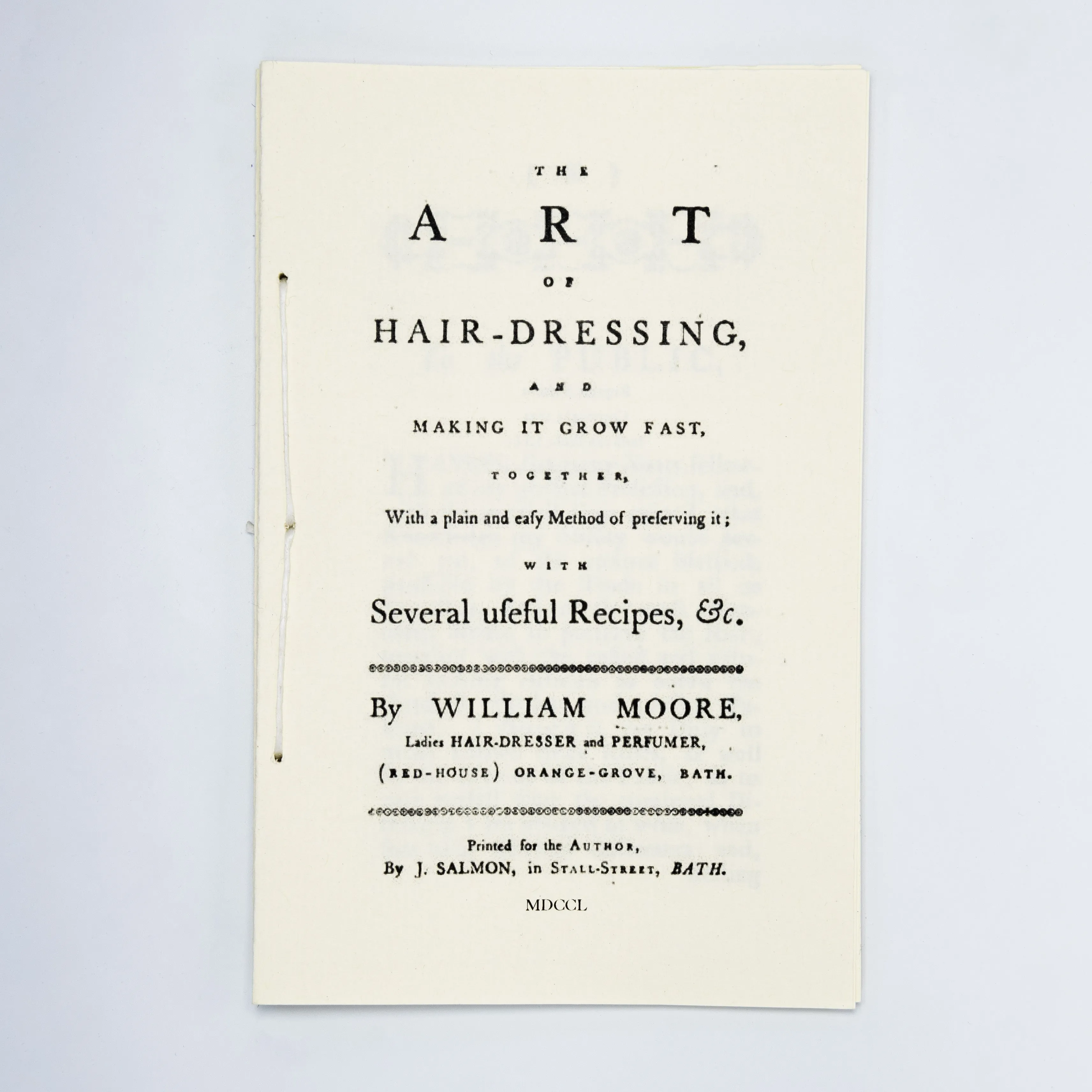 The Art of Hair-Dressing