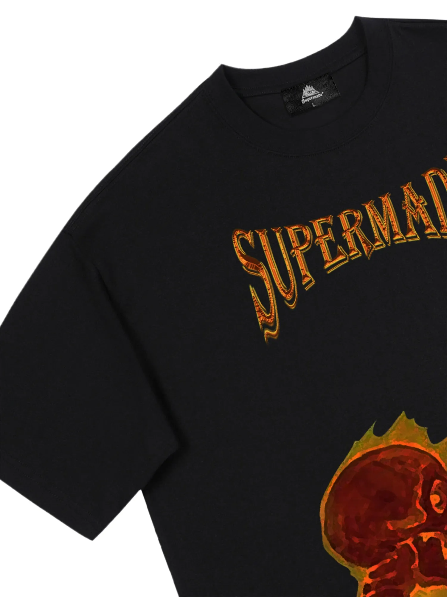 Thesupermade Printed Skull T-shirt