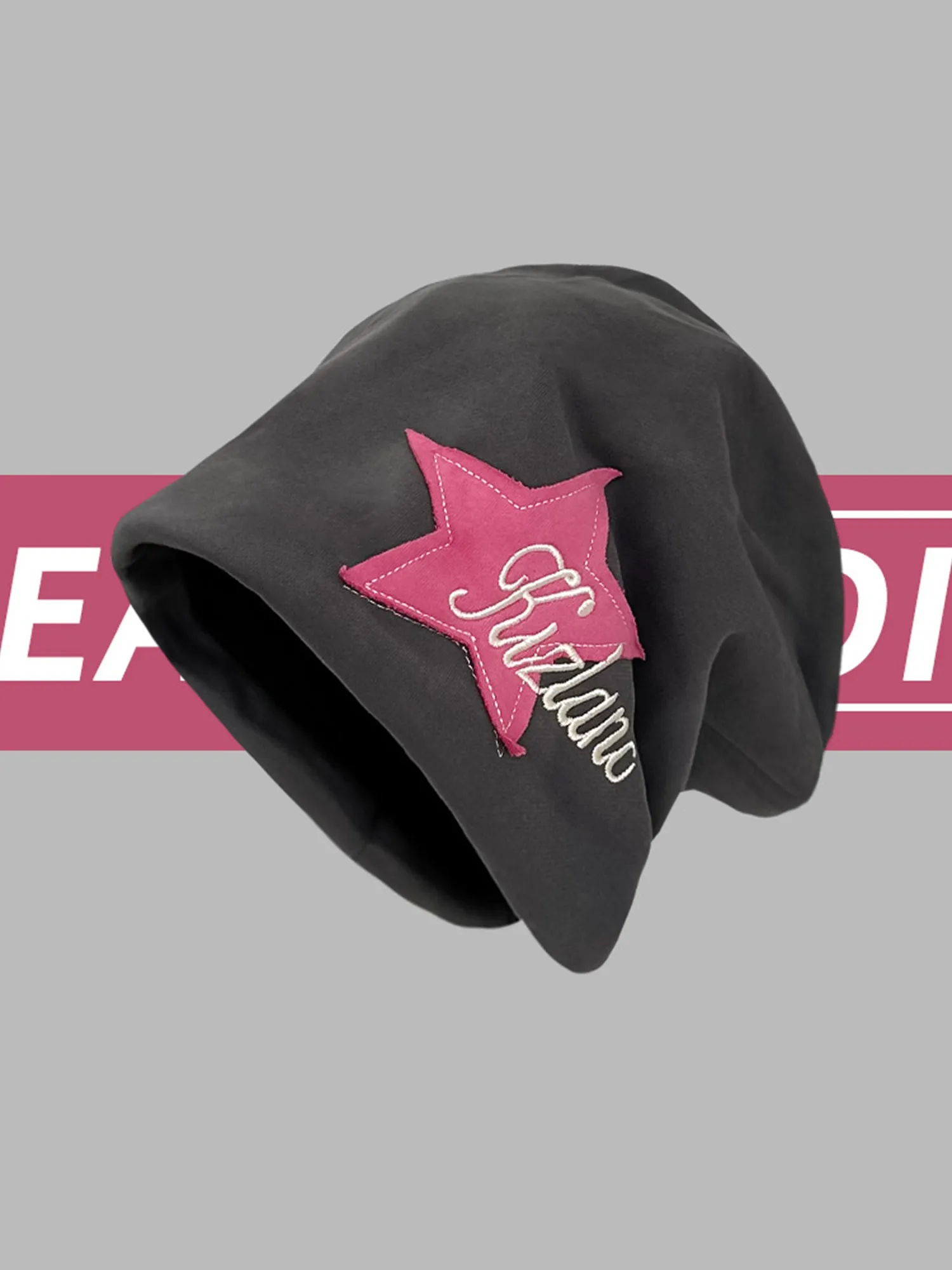 Thesupermade Star Embroidered Wrap Hat - 1703