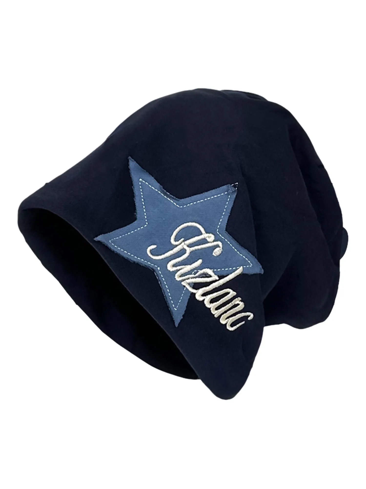 Thesupermade Star Embroidered Wrap Hat - 1703