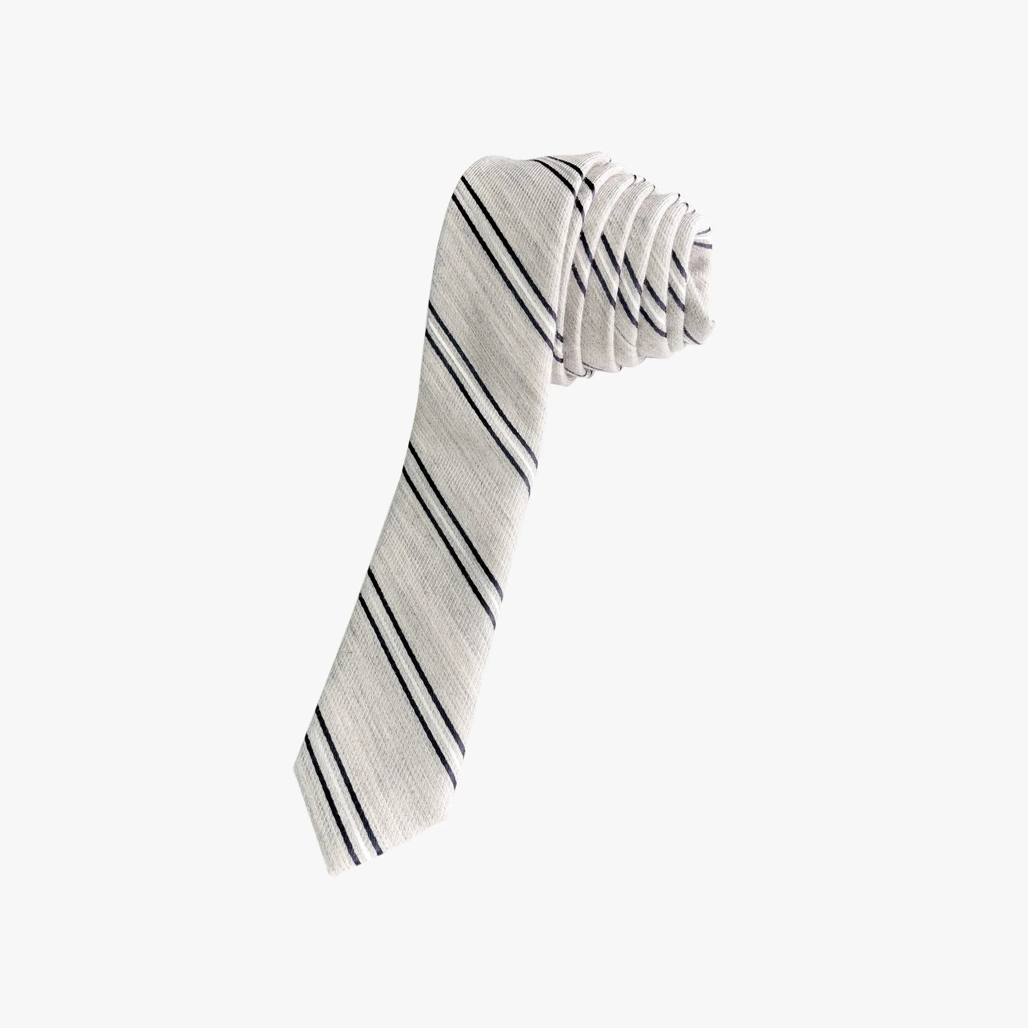 Tie | Grey Stripe