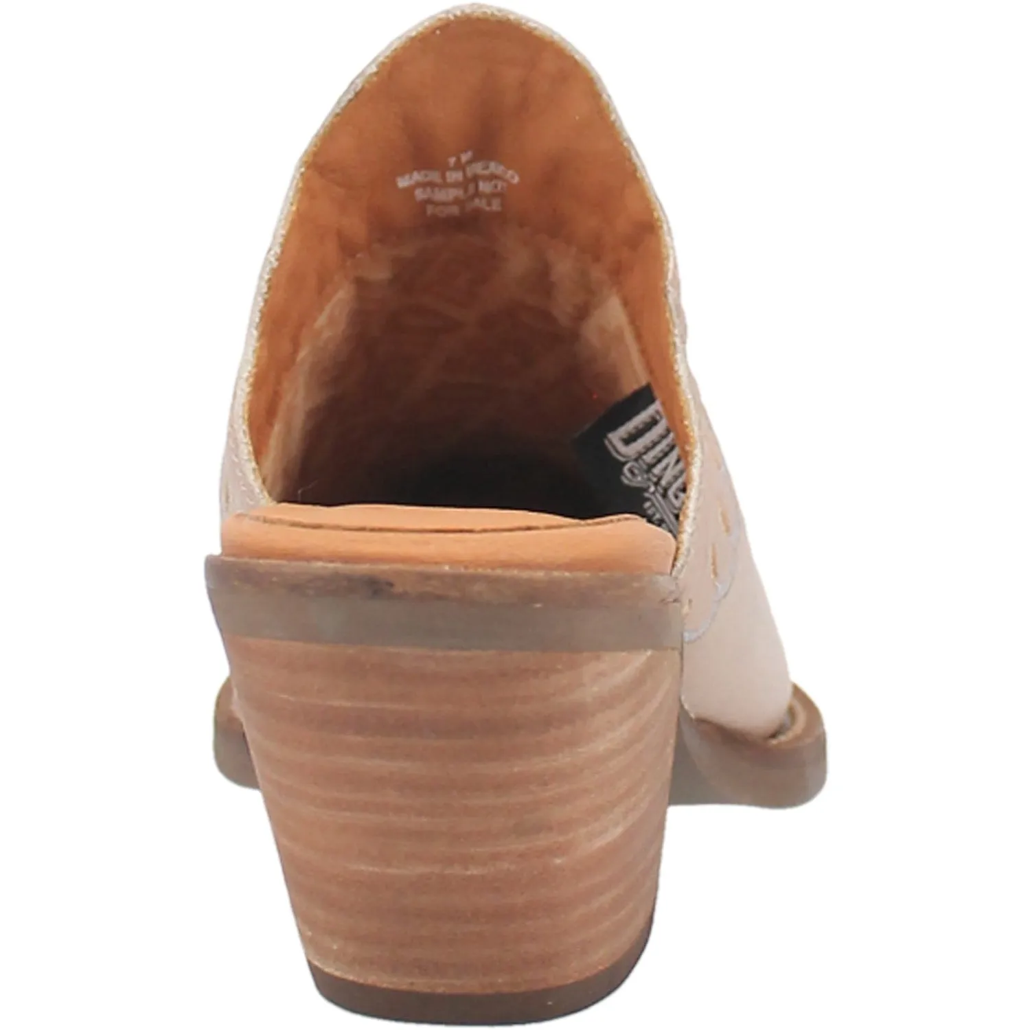 WILDFLOWER LEATHER MULE